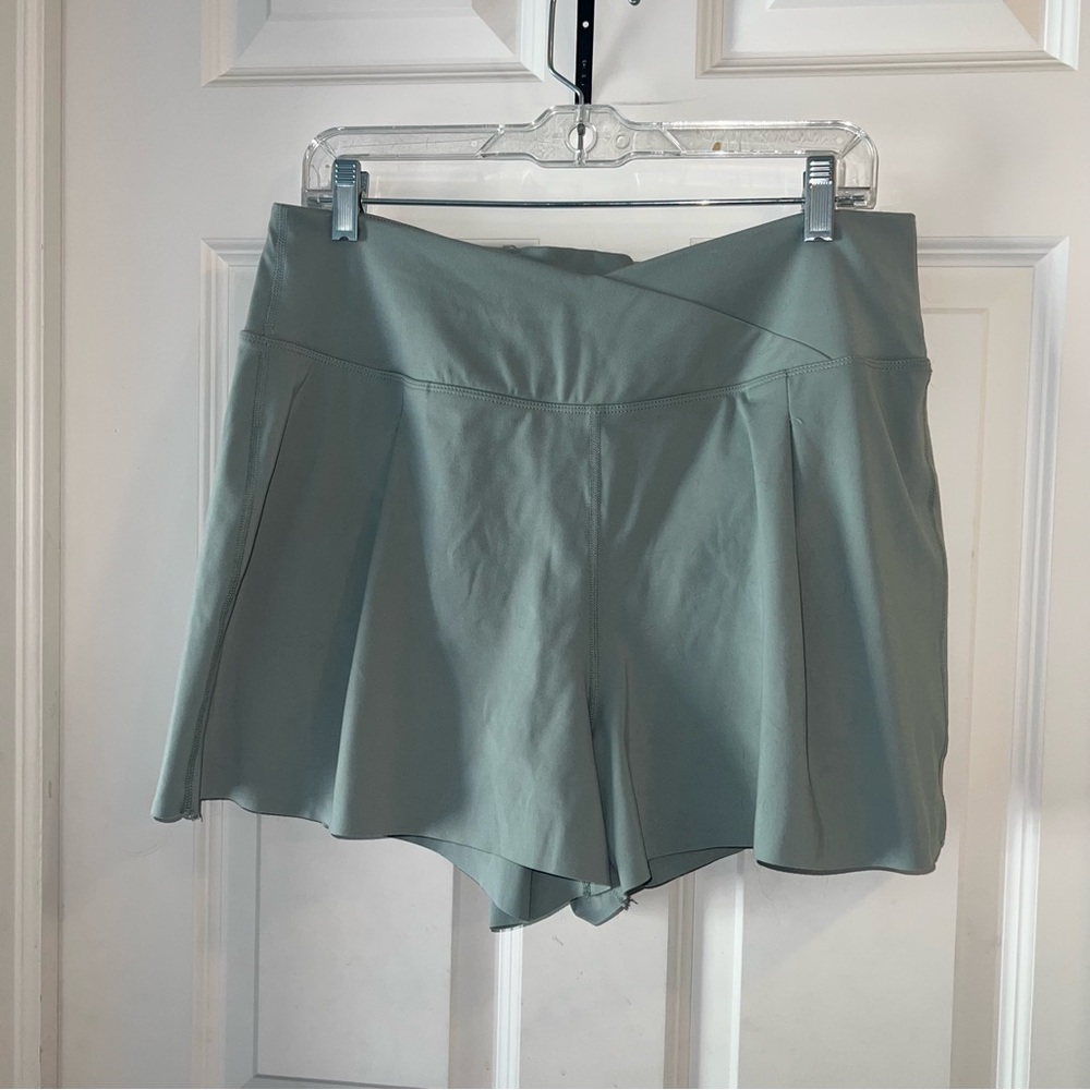 Yogalicious Dusty Green Skorts